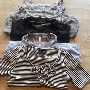 Tank/Tee Bundle of 5 - size XS/Small